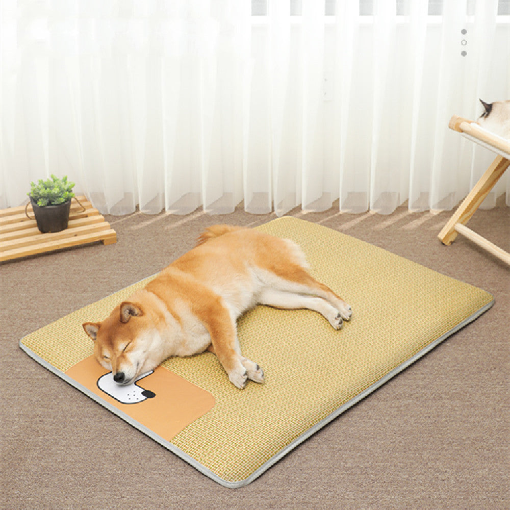 Keep Your Furry Friend Cool This Summer with Our Universal Cooling Dog Mat!